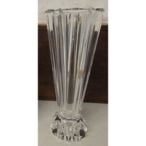 Crystal Candlestick Holder or VaseMade in Germany 7" Style Blossom
